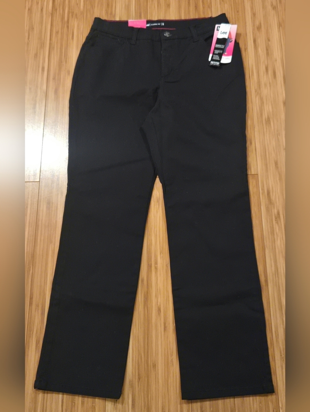 NWT Lee Black Straight Leg Jeans